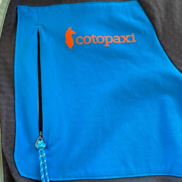 Cotopaxi Otero sz M full-zip fleece jacket 'Graphite' dark blue - Picture 9 of 15